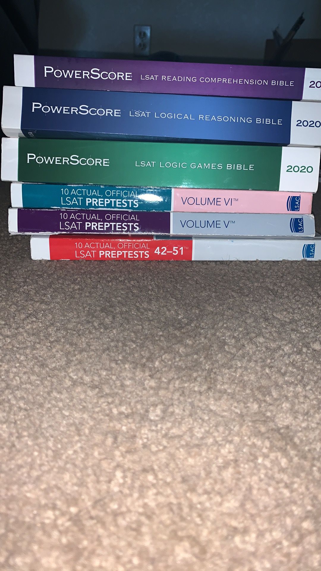 LSAT books — Powerscore Bible Books