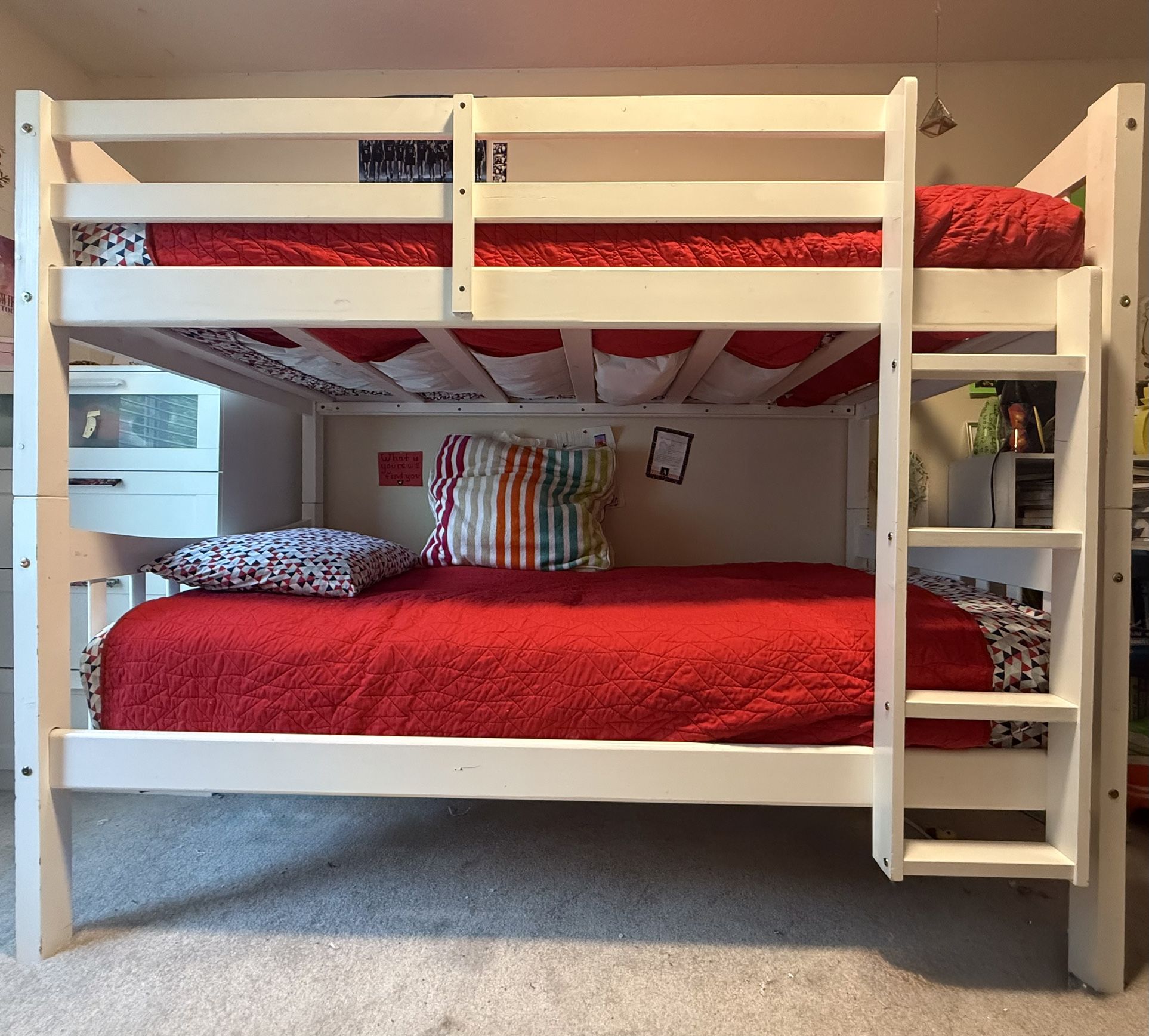 Twin Bunk Beds Set or Two Twin Beds