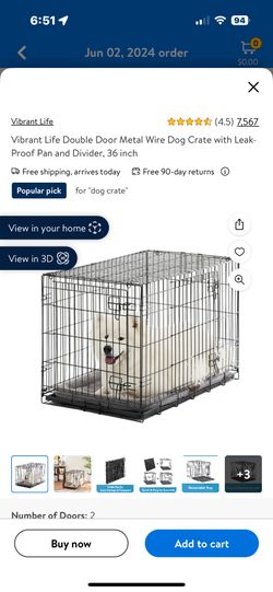 36” Dog Crate