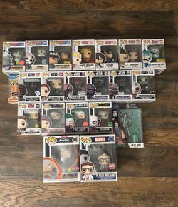 Funko pops and more