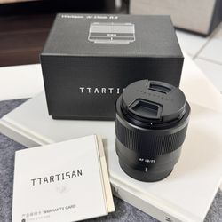 TTArtisan 23mm F1.8 X Mount Lens For Fujifilm