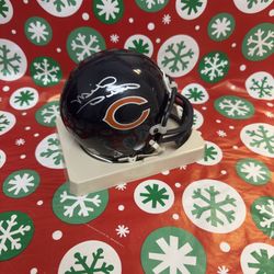 Mike Ditka Chicago Bears autographed mini helmet 