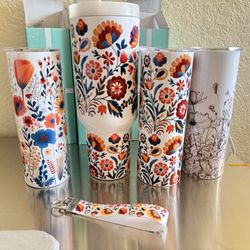 Tumbler Available 20 Oz & 40 Oz 