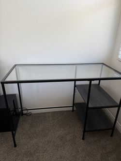 Glass Top desk