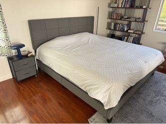 King size bed frame
