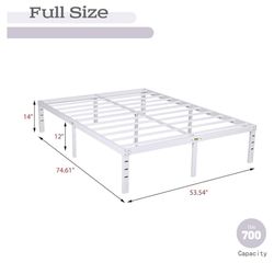 White Bed Frame 