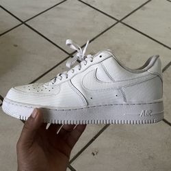 White Air Force 1s