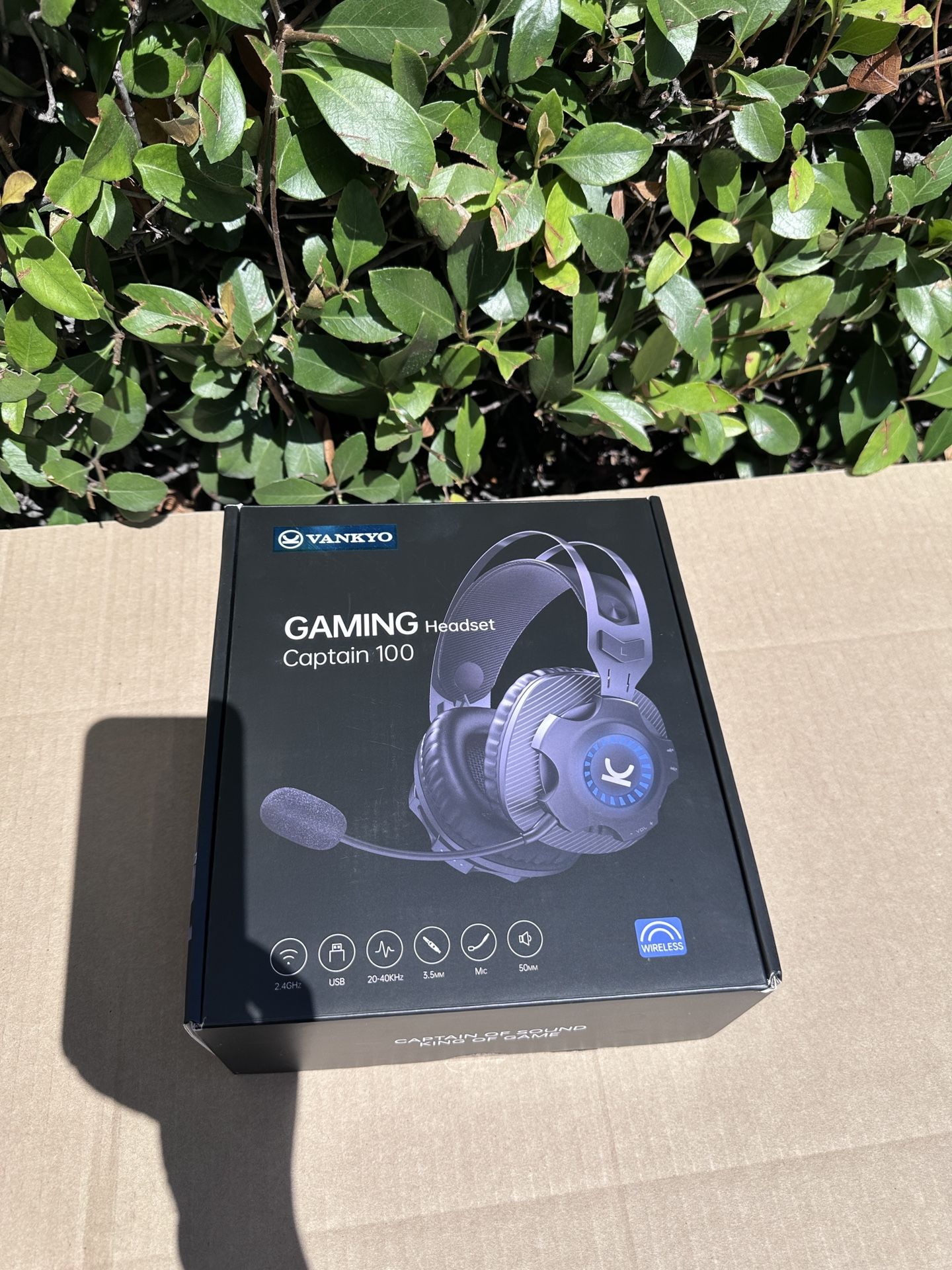 NIB Wireless Headset VANKYO Captain 100 Gaming Headphones Headset NEW!
