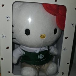 Hello Kitty Starbucks Plush