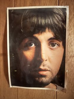 Old Paul McCartney *RARE* 1969 Print