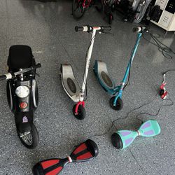 Razor Electric Toys - Hover Boards, Scooters, and Free Moped