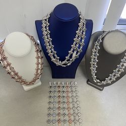 chain and bracelet set