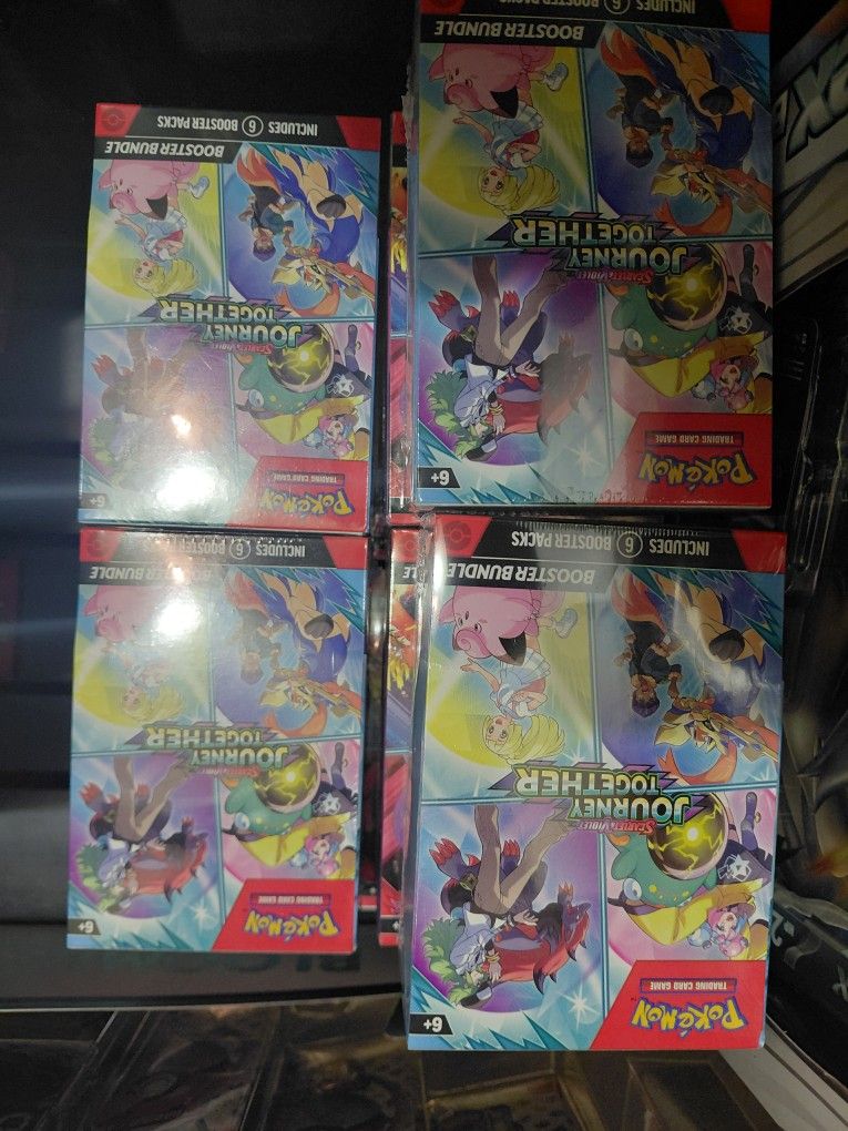 5 Journey Together Booster Bundles Pokemon Tcg Sealed New