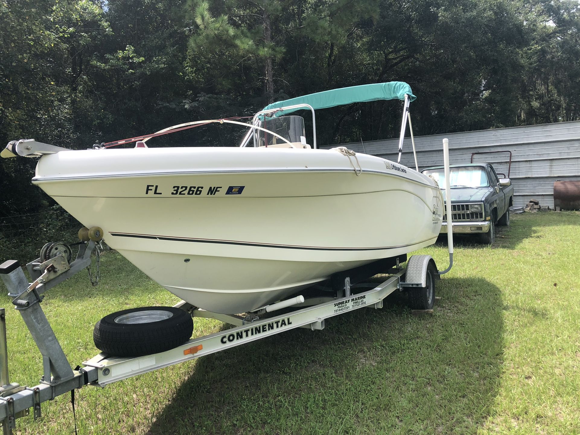 2006 Carolina skiff Off shore