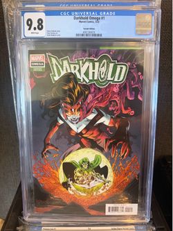 CGC 9.8 Darkhold Omega #1 (2022) Scott Hepburn Variant - Marvel