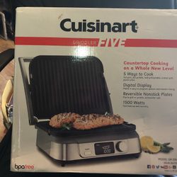 Cusinart 5 in 1  Countertop Griddler
