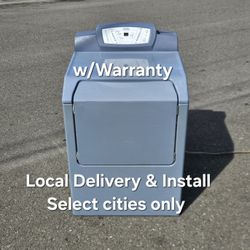 Clean Good Working Large Capacity Electric 220v Dryer Local Delivery With Warranty 