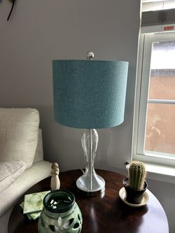 Glass Table Lamp