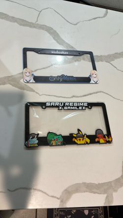 License Plate Covers 