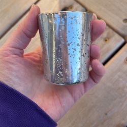 14 Silver Votive Holders 