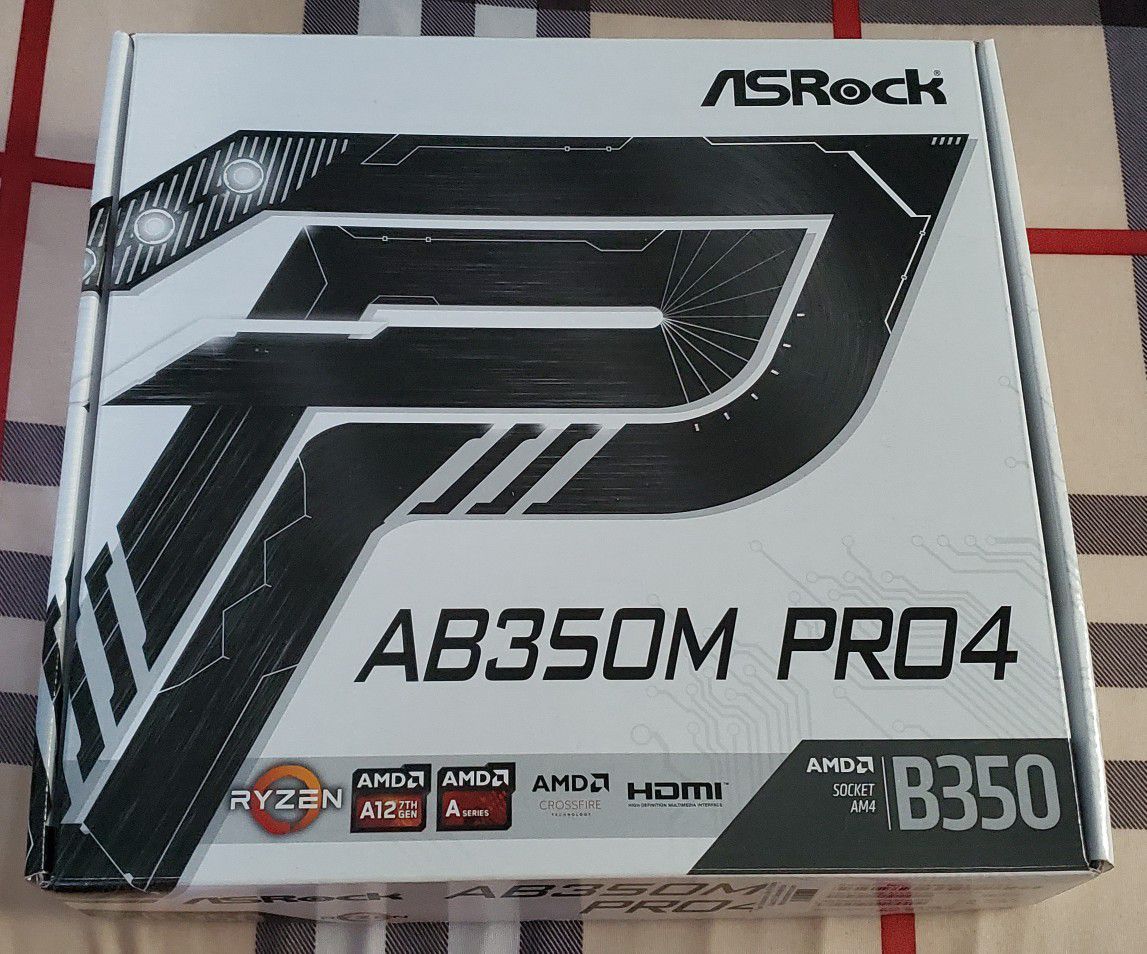 Asrock AB350M Pro4 Motherboard (AMD AM4)