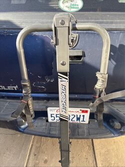 Vehicle bicycle rack