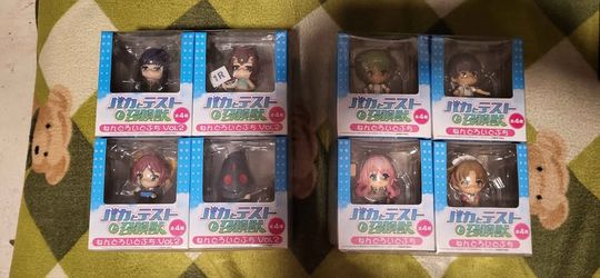 New! Baka to Test Vol 1 and 2 Nendoroid Petite Full Set