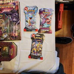 Unopened Packs Of Pokémon Cards