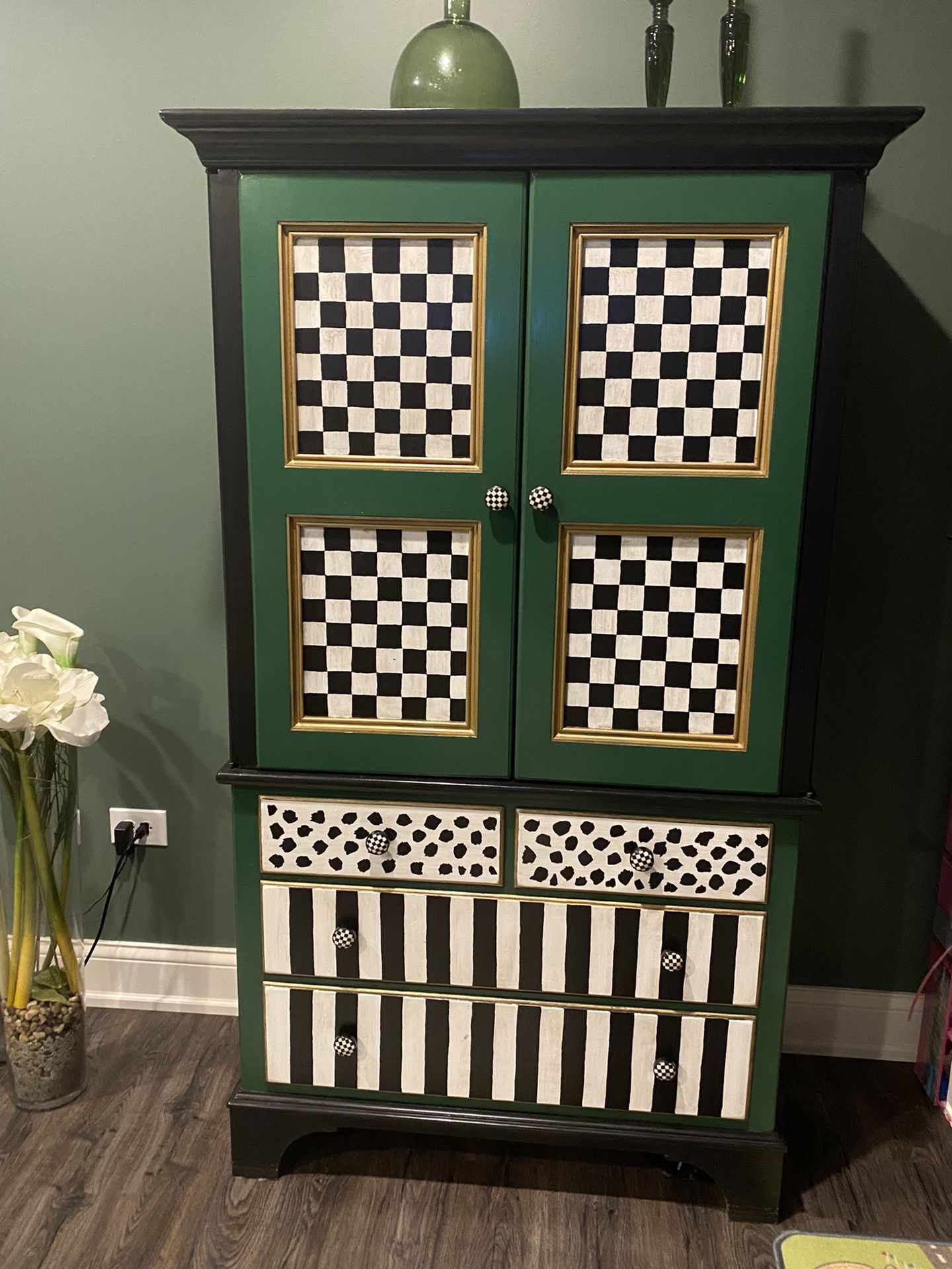 Mackenzie Child Inspired Armoire 