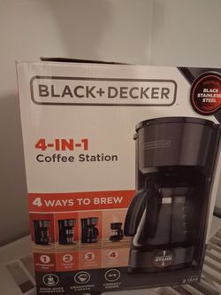 Black+Decker 4-in-1 Coffee Station