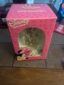 Disney Minnie Mouse Anniversary Clock