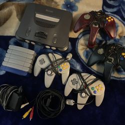 Nintendo 64  with Games