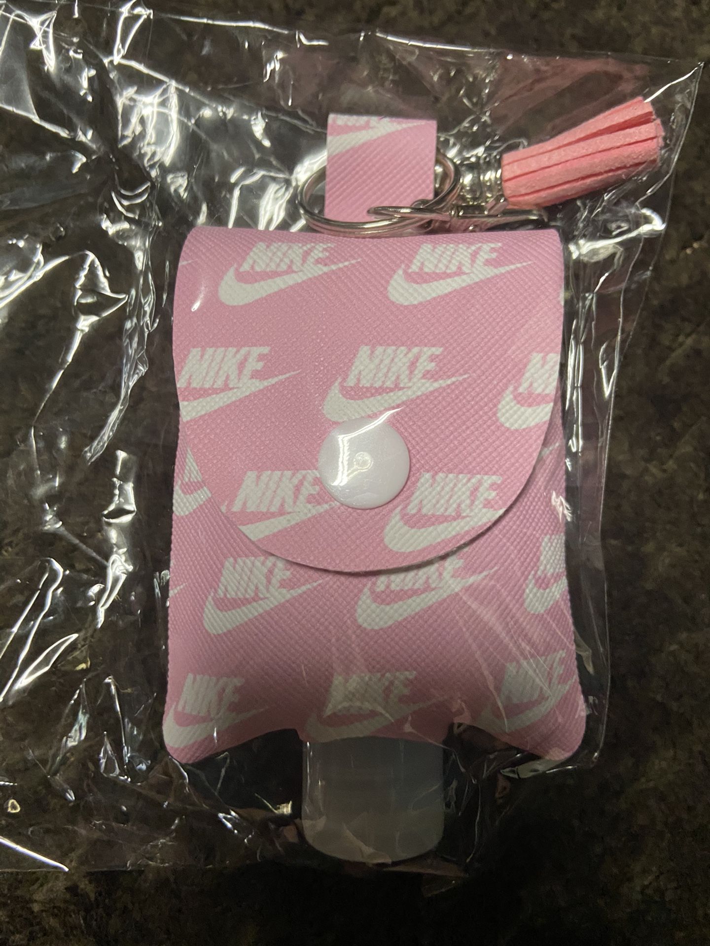 Hand Sanitizer Holder Keychain