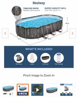 NEW IN BOX POOL 🏊♀️ 🏊 🏊♂️ 20’x12’ x48”H