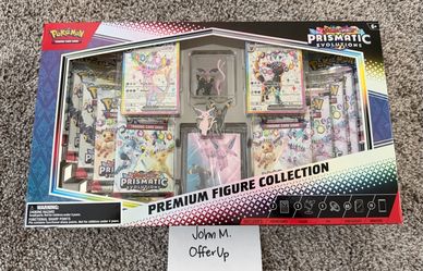 Pokémon TCG: Scarlet & Violet Prismatic Evolutions Premium Figure Collection NEW/SEALED
