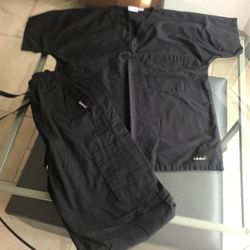 Women’s Scrubs In Black Size Small