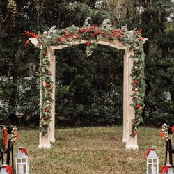 Wooden Wedding Arch - Handmade