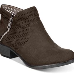 Women's American Rag "Abby" Ankle Boots In brown/Tan/Taupe 