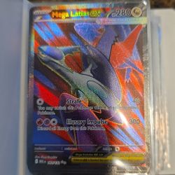Mega Latias EX and TR MewTwo EX Cards