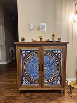Spanish style cabinet