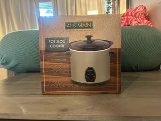 Slow Cooker - 41 & Main 3QT Slow Cooker