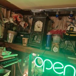 Antique Clock Replica.  Wood And Brass With Modern Mechanism