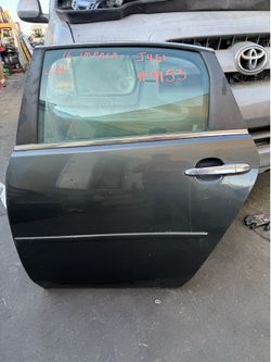2006 - 2016 Chevrolet Impala Rear Door Driver Side Gray J451