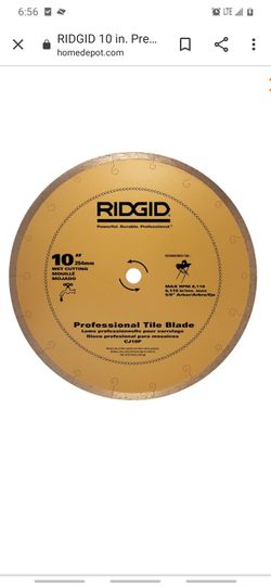 10 in diamond blade new