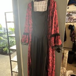 Women’s Costume Dress Pirate/vampire XL