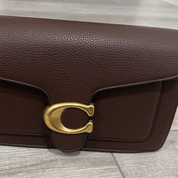 Brown handbag