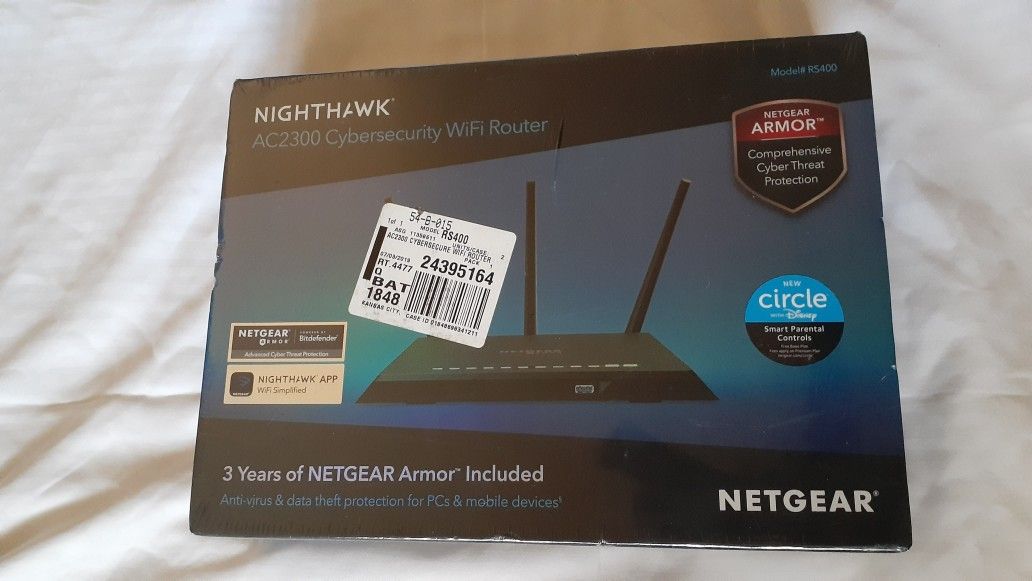 Netgear Nighthawk AC2300 Cybersecurity Wifi Router