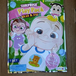 Cocomelon Surprise Play Pack Coloring Book Stickers Party Supplies