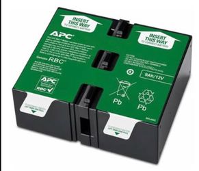 APC Genuine UPS Replacement Battery APCRBC124 for BX1500M, SMC1000-2UC