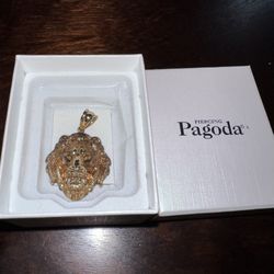 10k Solid Yellow Gold Pendant